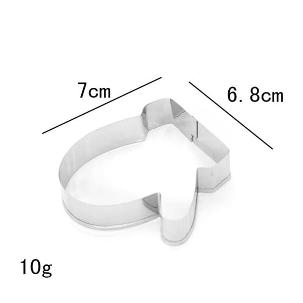 Cartoon Cookie Cutter Stainless Steel Cut Candy Biscuit Mold
