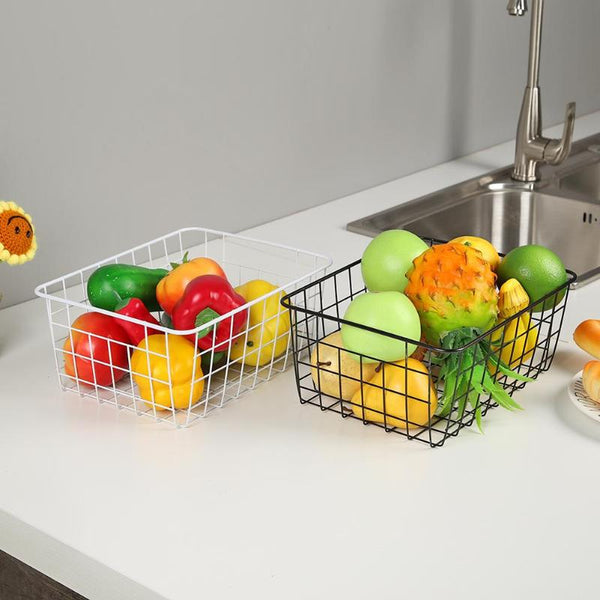 Iron Storage Basket Art Wrought Storage Basket  Bathroom