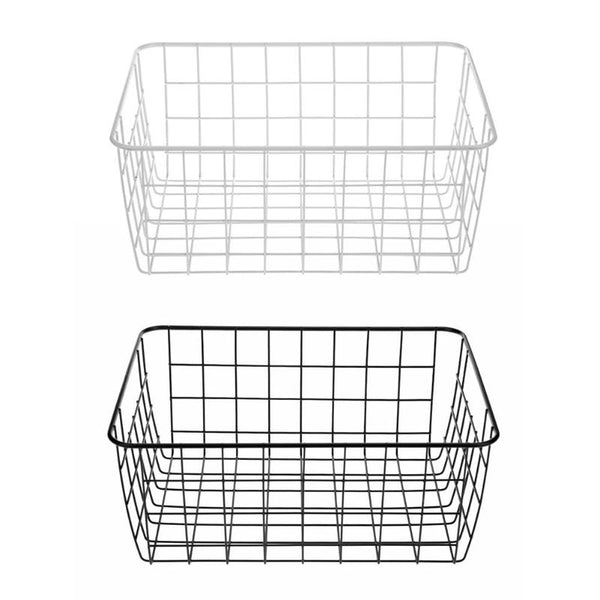 Iron Storage Basket Art Wrought Storage Basket  Bathroom