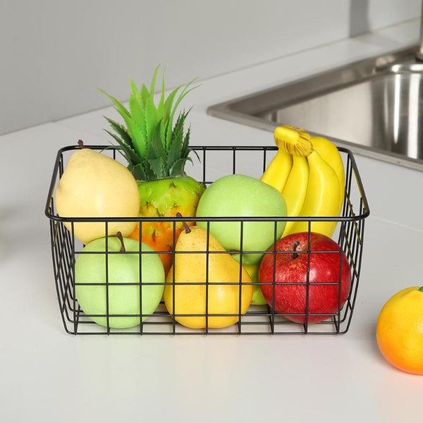 Iron Storage Basket Art Wrought Storage Basket  Bathroom