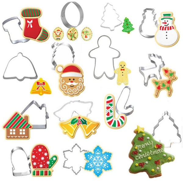 Cartoon Cookie Cutter Stainless Steel Cut Candy Biscuit Mold